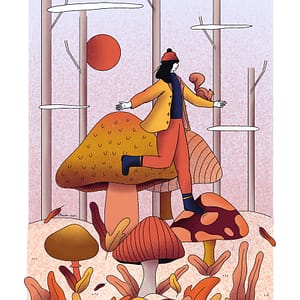 Illustration “Mushrooms”