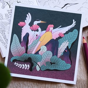 Illustration « Heron »
